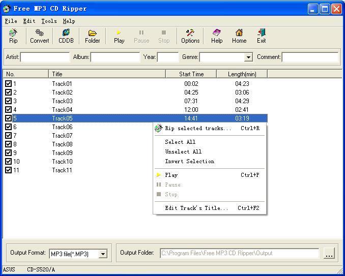 MP3 CD Ripper Pro 2.5 full